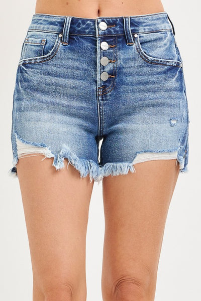 RISEN Leslie Button Down Shorts