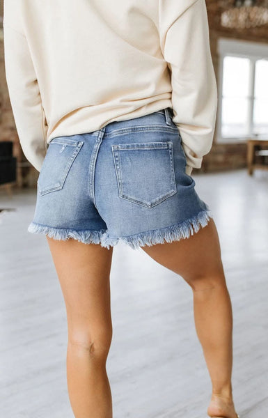 Zenana Denim Simpson Shorts