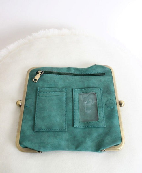 Collette Hobo Style Kiss Lock Wallet