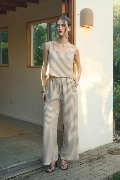 Shoreline Neutral 2PC Stripe Set