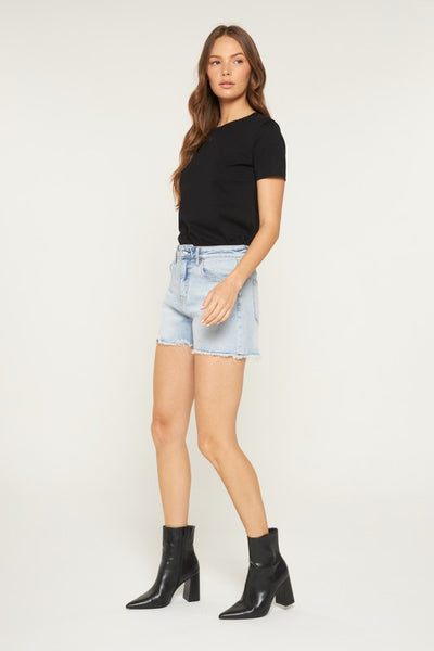MICA Lauren Frayed Hem Short