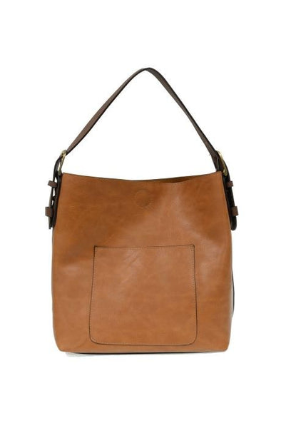2 PC Joy Susan Classic Hobo Handbag Set Hazelnut
