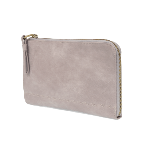 2 PC Karina Convertible Wristlet & Wallet Set Grey