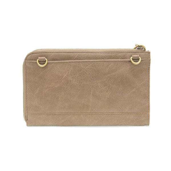 2 PC Karina Convertible Wristlet & Wallet Set Shiitake