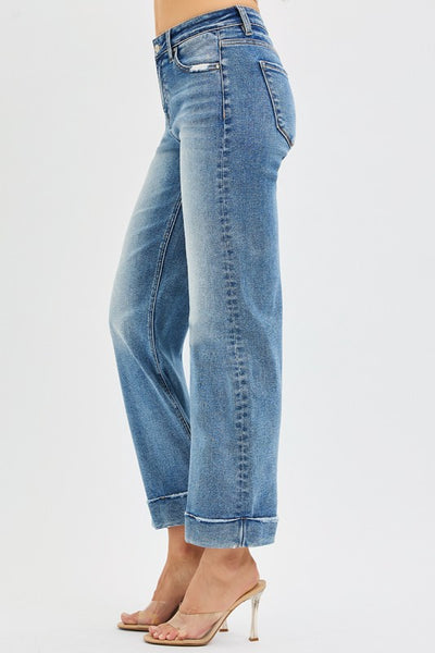 RISEN Taylor Cuffed Straight Jean