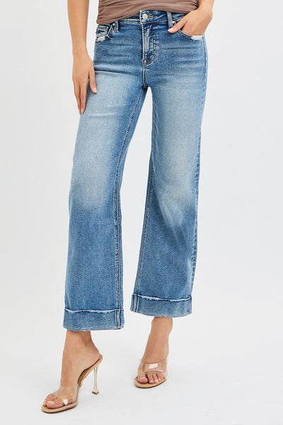 RISEN Taylor Cuffed Straight Jean