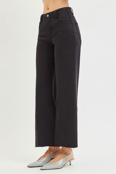 RISEN Black Tummy Control Ankle Jean