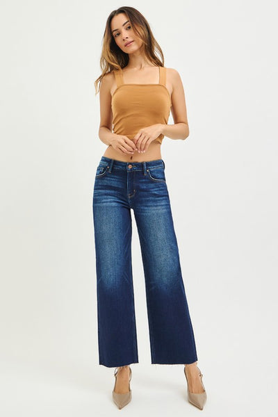 RISEN Macy Straight Dark Wash Jean