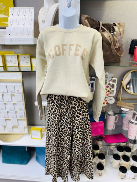 Cozy Coffee Sweatshirt