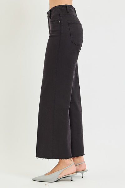 RISEN Black Tummy Control Ankle Jean