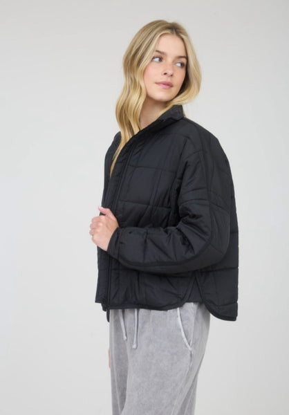 Black Puffer Jacket