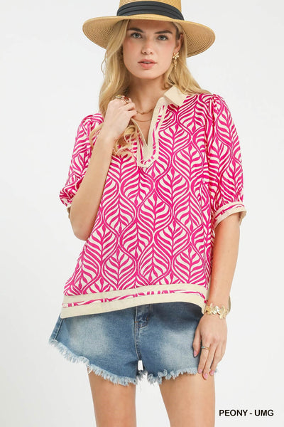UMGEE Peony Mix Popover Top