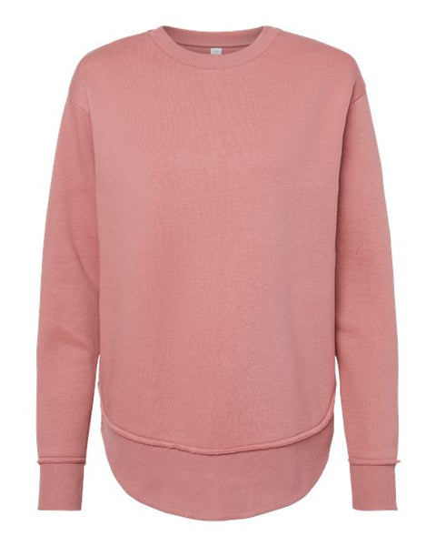 Weekend Fleece Casual Sweatshirt Mauve