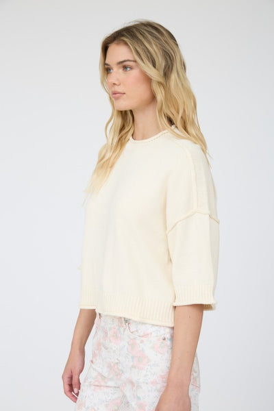 Cameron Knit Pullover Ivory