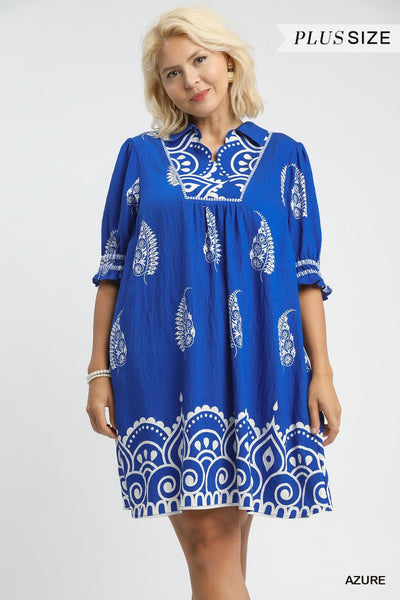 UMGEE Royal Blue Evie Dress