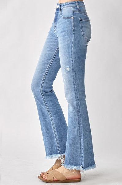 RISEN Vintage Frayed Hem Jean