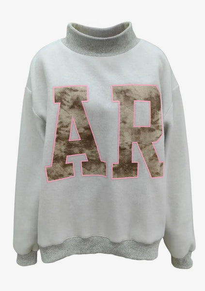 Arkansas Reversible Mock Neck Sweatshirt Camo