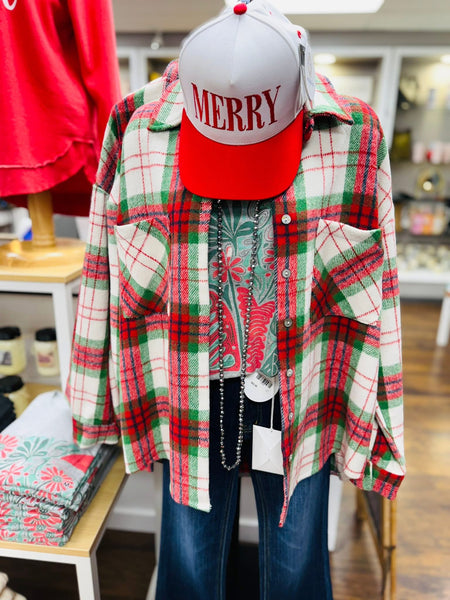 CC Embroidered MERRY Trucker Hat