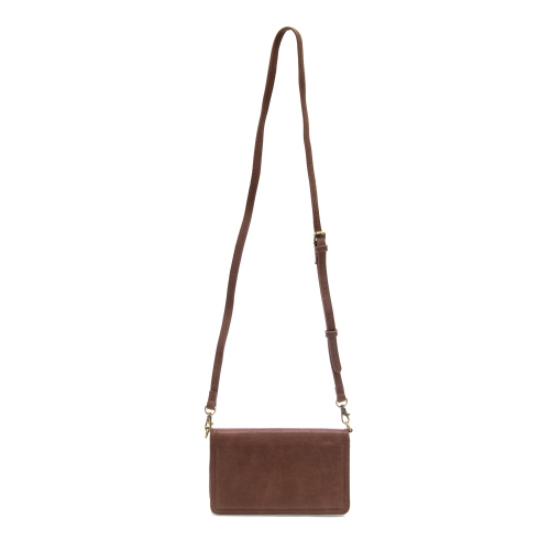 Billie Mini Organizer Crossbody Bag Dusty Rouge