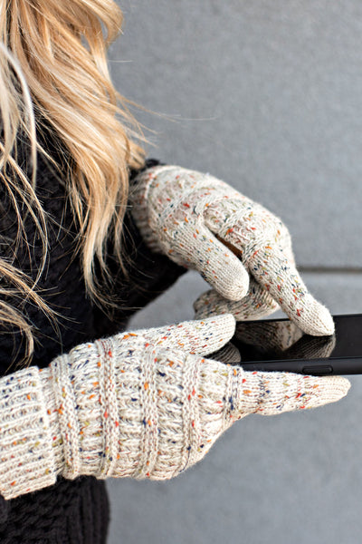 CC Confetti Touchscreen Gloves