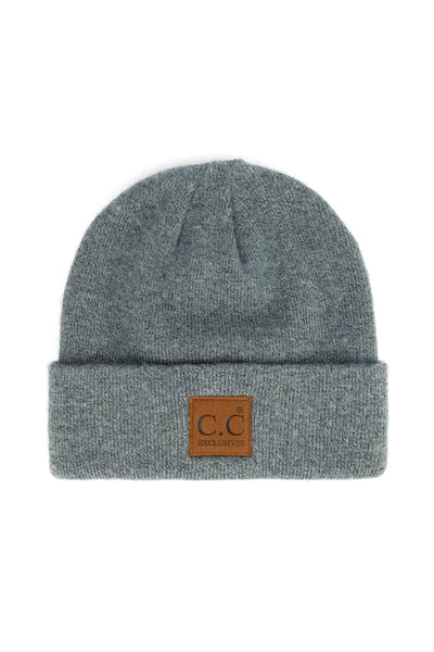 CC Solid Knit Heather Beanie