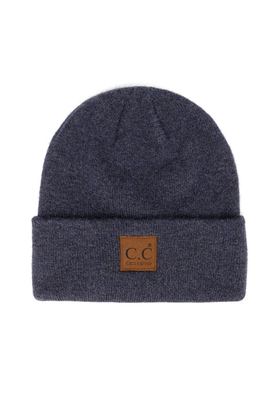CC Solid Knit Heather Beanie