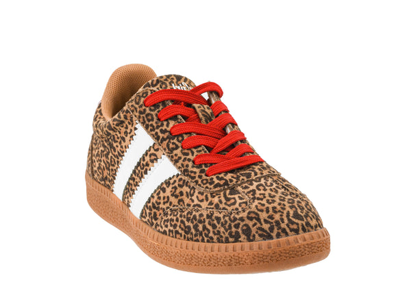 CORKYS Heads Up Mini Leopard Sneaker