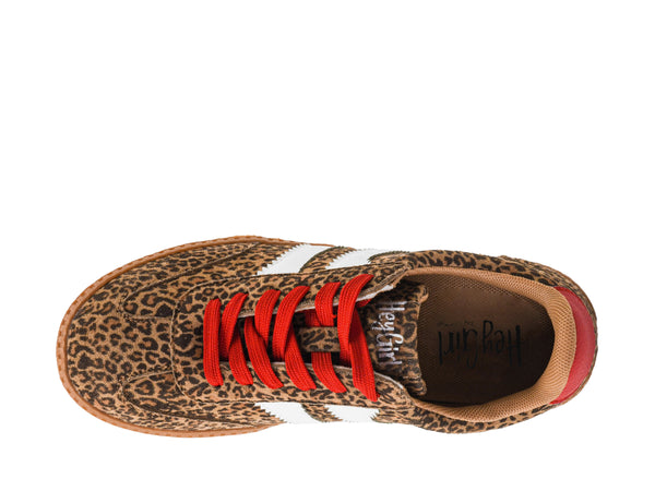 CORKYS Heads Up Mini Leopard Sneaker