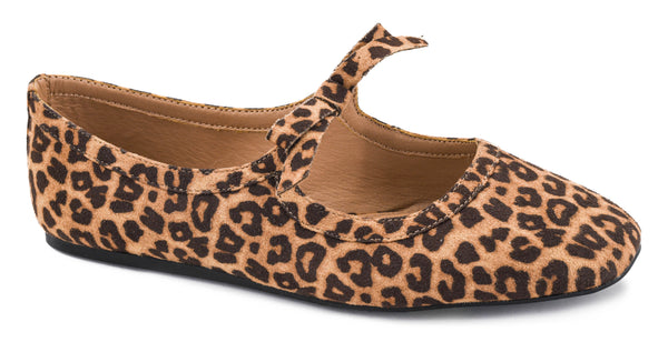 CORKYS Leopard Layover Flats