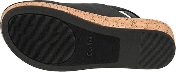 CORKYS Low Temps Black Wedge