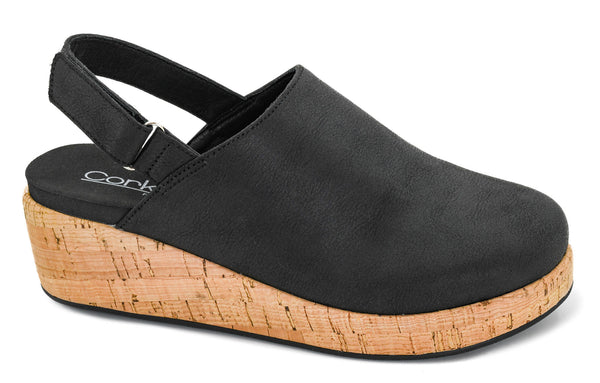 CORKYS Low Temps Black Wedge