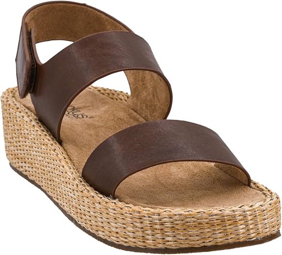 CORKYS Heat Wave Wedge Sandal Mahogany