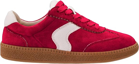CORKYS Spoiler Alert Sneaker Red Faux Suede