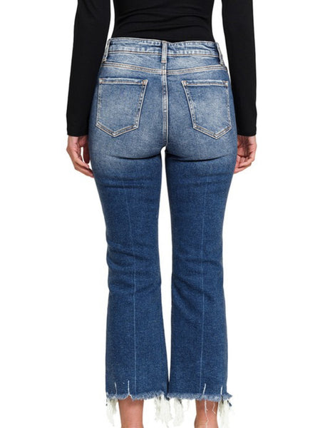 Zenana Denim Lindsey Kick Flare Jean