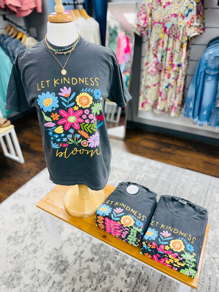 Comfort Colors Let Kindness Bloom Tee
