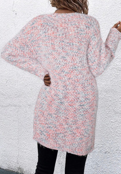 Paige Multi Confetti Cardigan Pink Mix