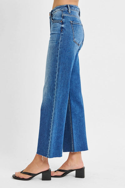 RISEN Landry Straight Jean Mid Wash