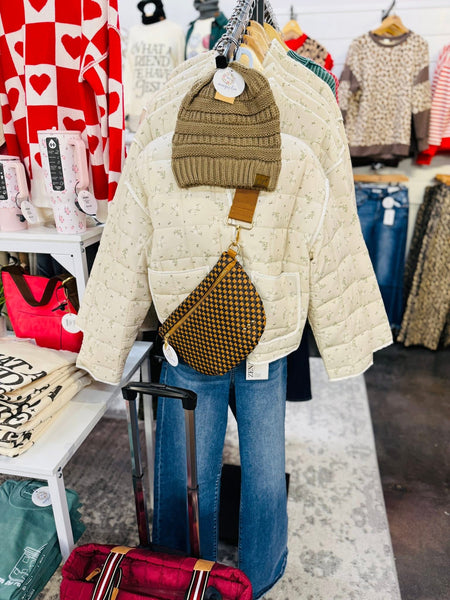 Floral Quilted Jacket