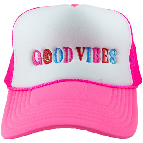 Good Vibes Foam Trucker Hat