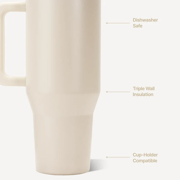 HydroJug Traveler 32oz Cream