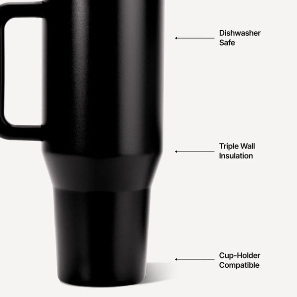 HydroJug Traveler 40oz Black