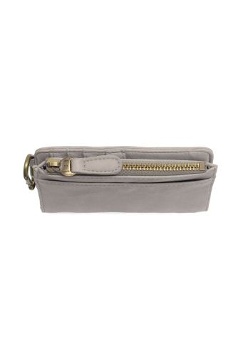 Joy Susan Bobbie Bifold Wallet Grey
