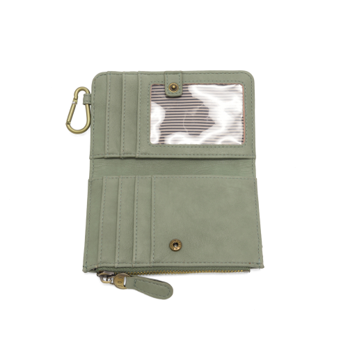 Joy Susan Bobbie Bifold Wallet Sage