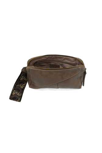 Joy Susan Gigi Crossbody with Wrist Strap Taupe