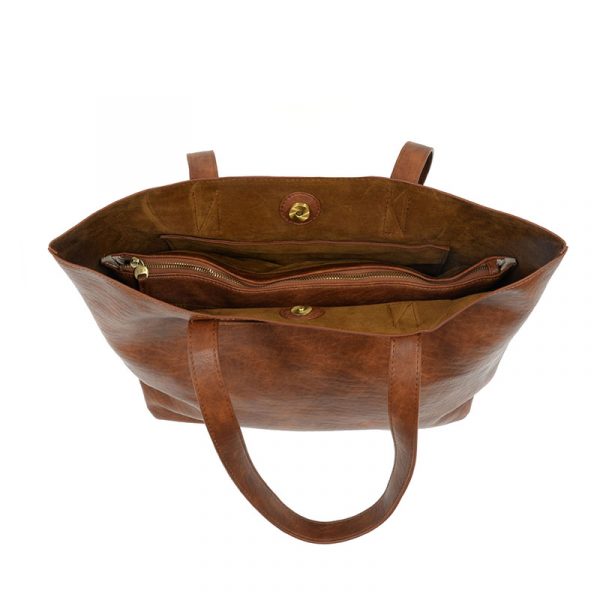 Joy Susan Jess Oversized Carryall Tote Saddle