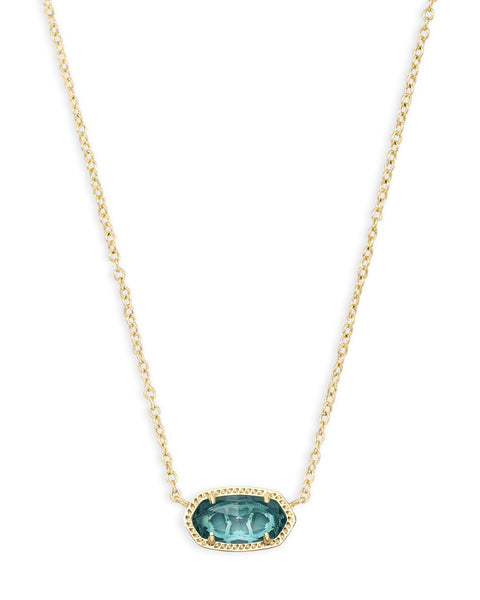 KS ELISA SHORT PENDANT NECKLACE GOLD