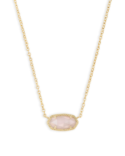 KS ELISA SHORT PENDANT NECKLACE GOLD