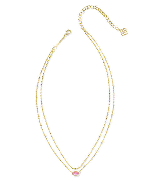 KS EMILIE MULTI STRAND NECKLACE GOLD