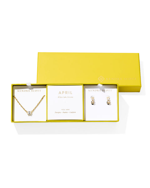 KS CAILIN Birthstone Gift Set Gold