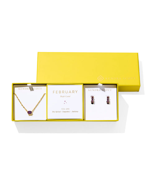 KS CAILIN Birthstone Gift Set Gold